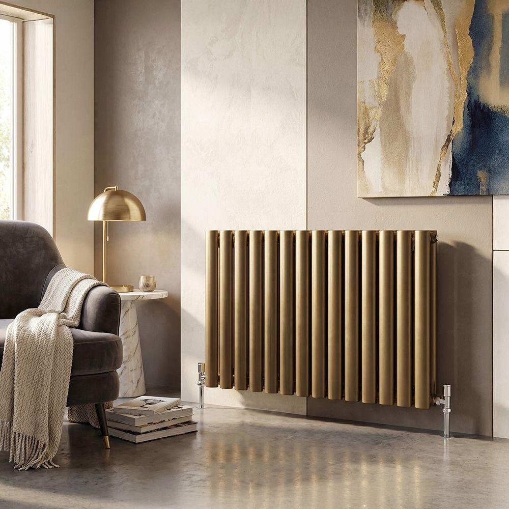 Radiateur design doré